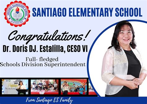doris estalilla|Congratulations to the incredible achievement of our Shining SDS .